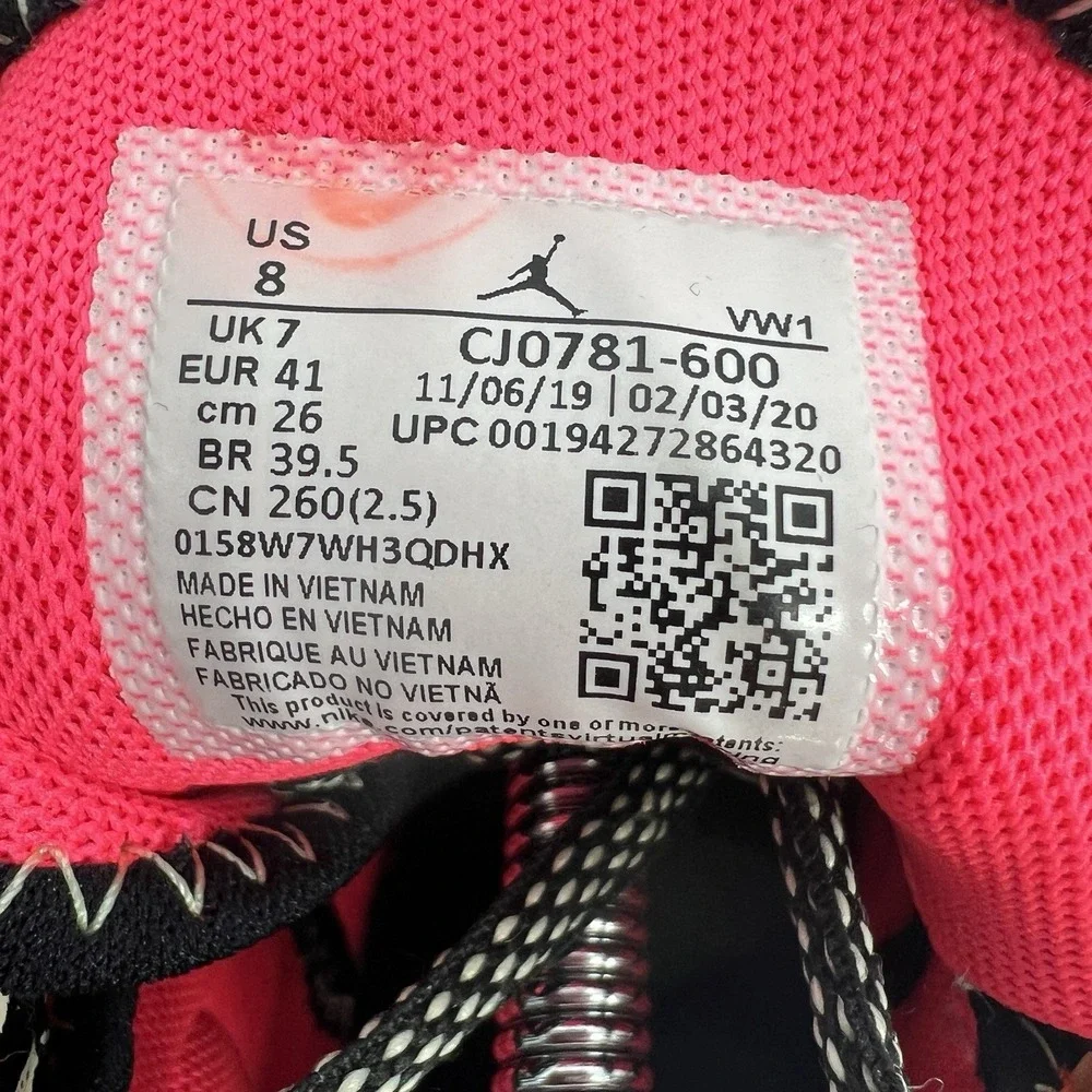 Nike‎ Jordan Westbrook One Take Sneakers Men Size 8 Basketball CJ0781-600